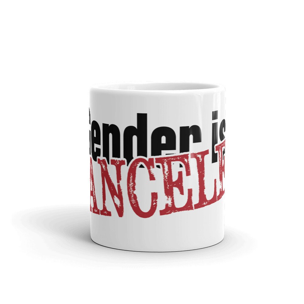 Gender is Canceled Beyond Gender Roles Agender Genderqueer Multigender Genderfluid Nonbinary White Ceramic Mug - 11 oz or 15 oz | Pride Gift
