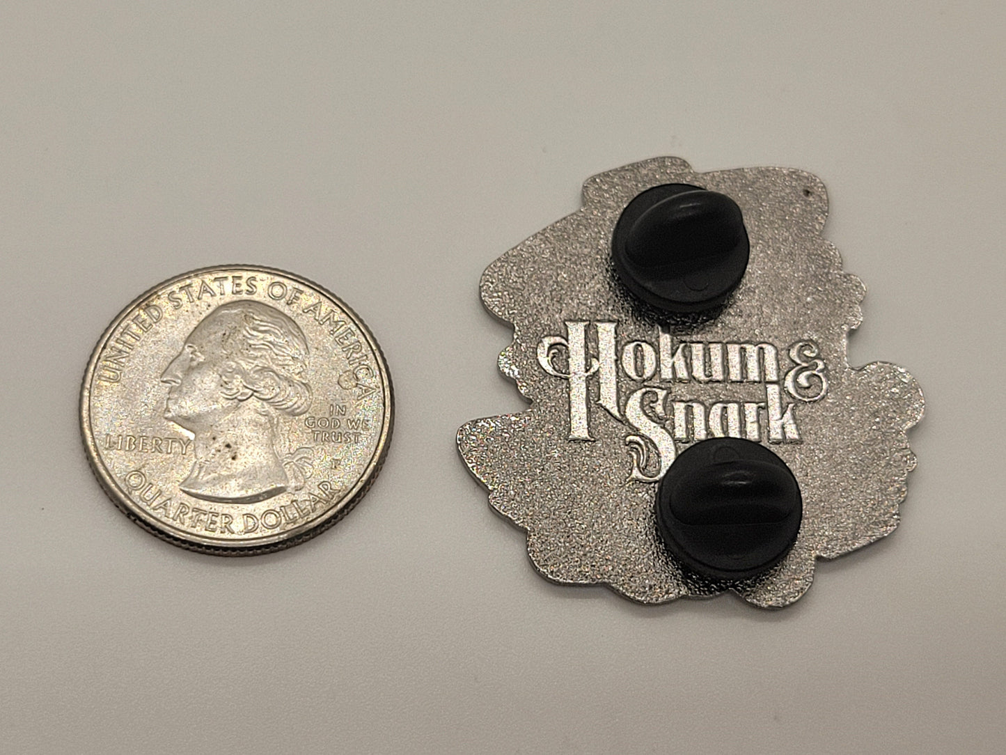 Gay Trash Panda Enamel Lapel Pin | Certified Gay Raccoon and Possum Rainbow Pride Pin