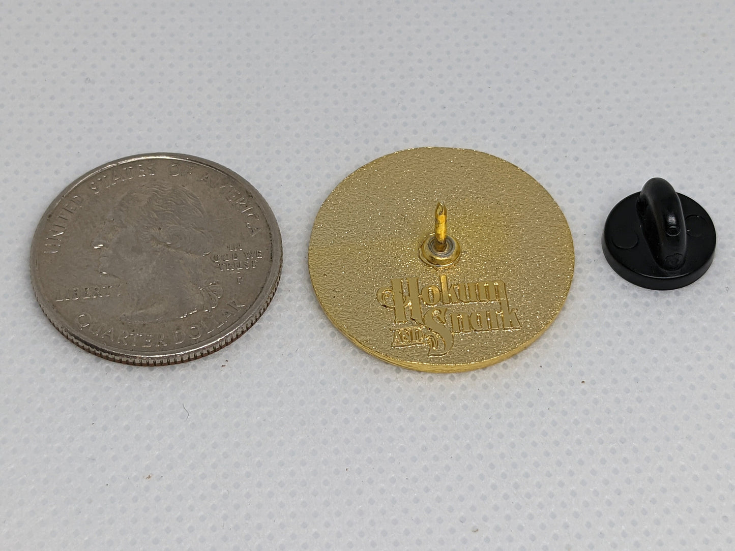 Modern Minimalist Pronoun Pin | They She Pin | Choose White & Gold or White/Black | They/She Pronoun Button | Nonbinary Pronoun Pin