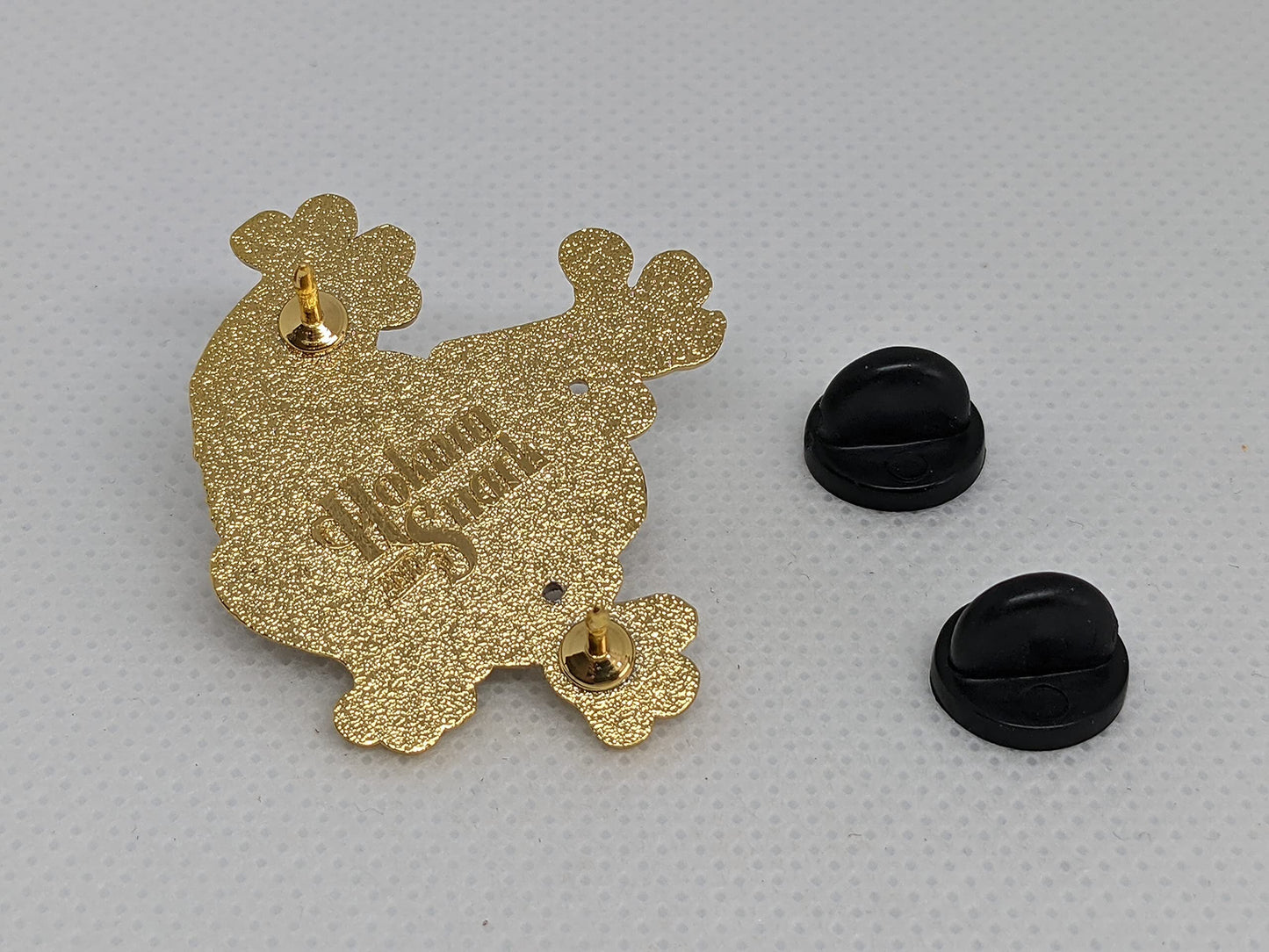 Genderqueer Pride Frog Pin | Gender Queer Subtle Pride Frog Enamel Pin | LGBTQ Frog Pin
