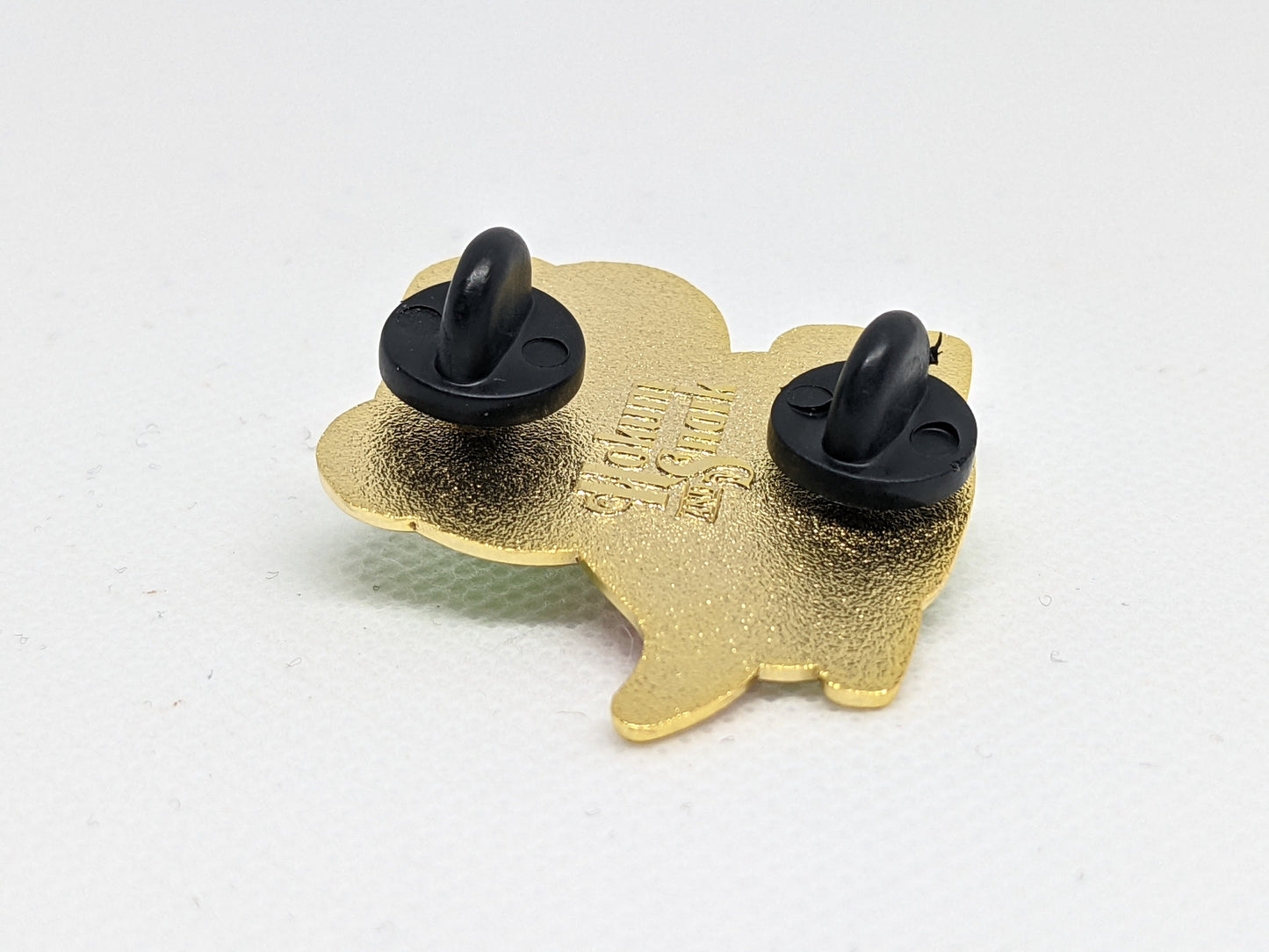 Gay Pride Frog Chibi Hard Enamel Pin | MLM Pride Frog | Gay Frog Pin in LGBTQ Pride Flags