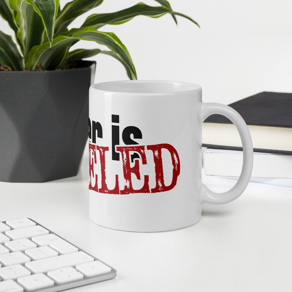 Gender is Canceled Beyond Gender Roles Agender Genderqueer Multigender Genderfluid Nonbinary White Ceramic Mug - 11 oz or 15 oz | Pride Gift