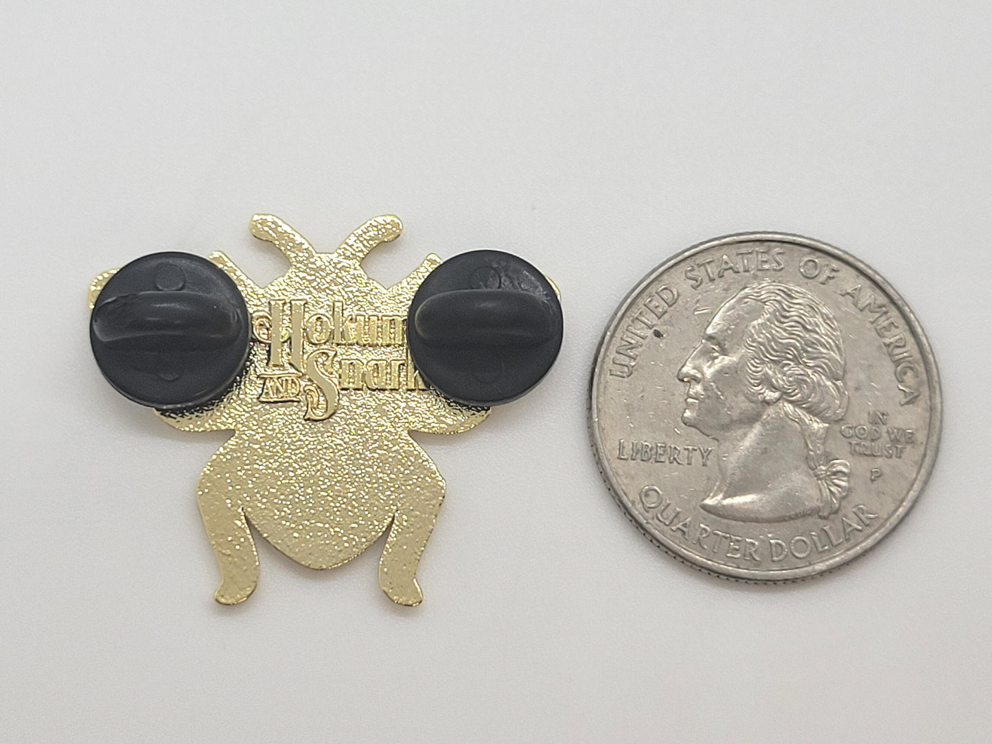 Subtle Queer Pin | Pansexual Pride Bee Enamel Pin in Pan LGBT+ Flag Colors | Pride Jewelry