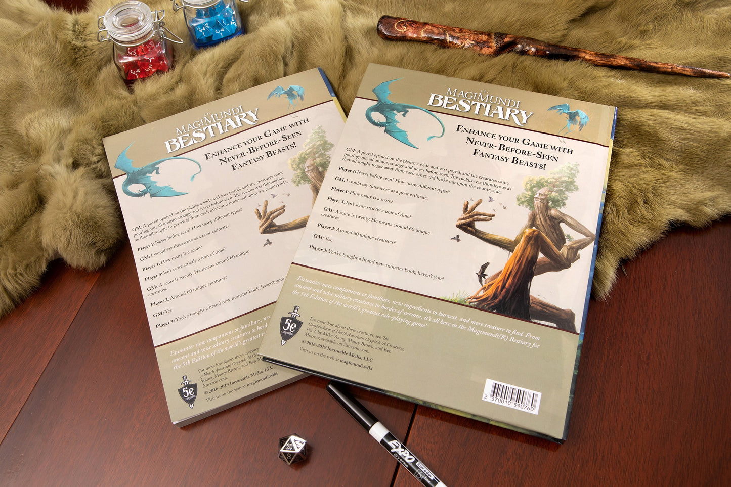 Magimundi Bestiary 5th Edition (5e) Hardcover