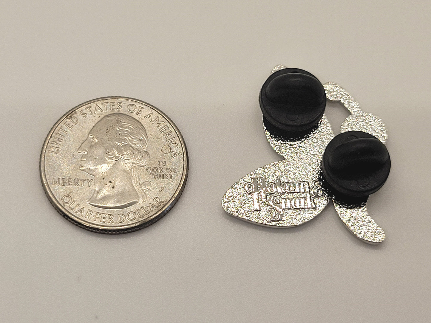 Semicolon Butterfly Pin in Trans Pride Flag Colors | Suicide Prevention Mental Health Awareness Enamel Lapel Pin