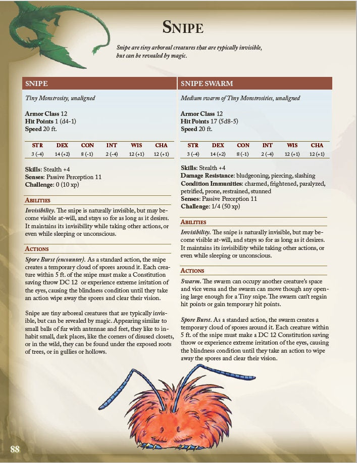 Magimundi Bestiary 5th Edition (5e) Hardcover