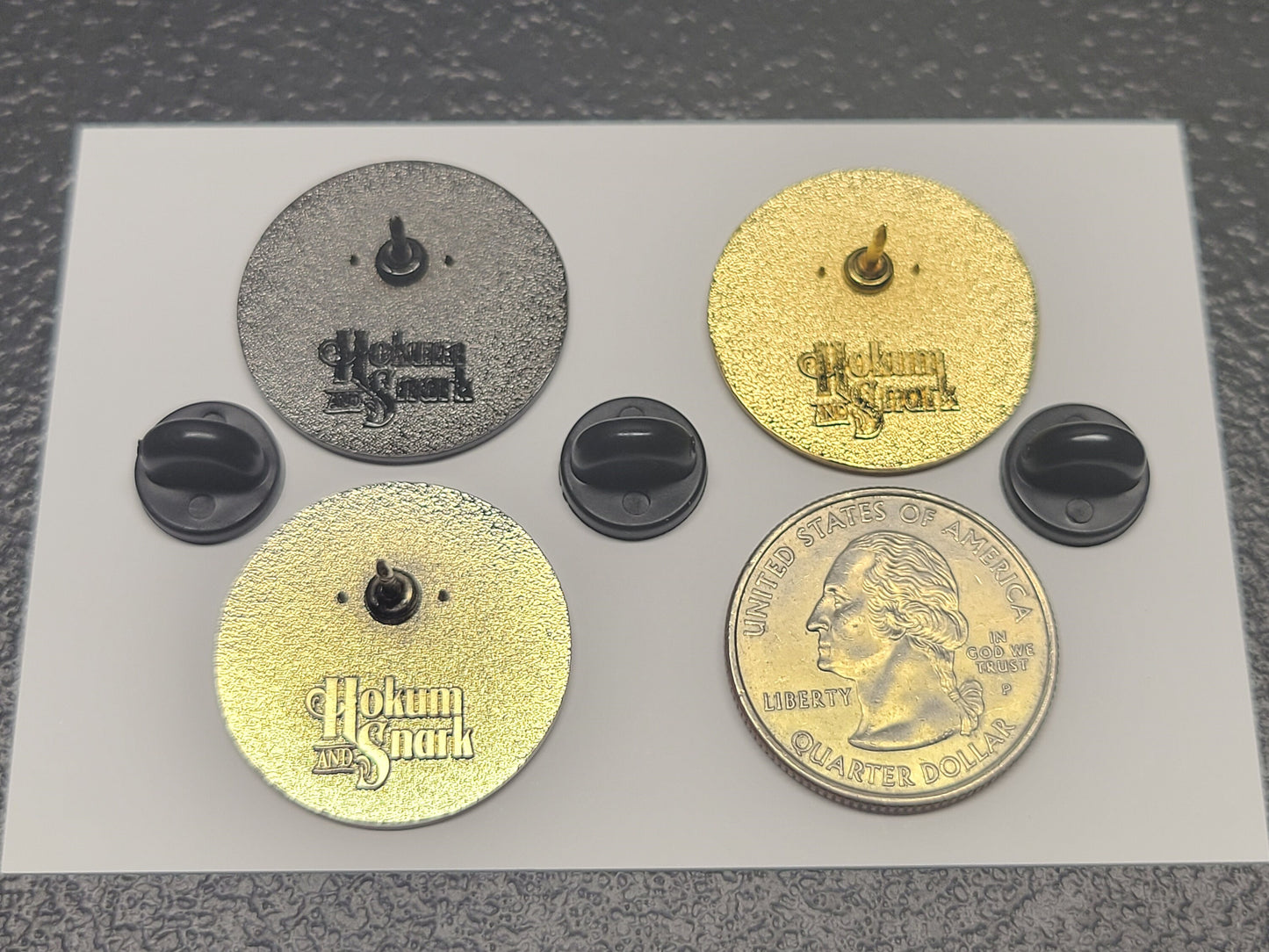 Bulk Discount Pronoun Pins Mix and Match Black Metal, Gold, or Silver | Modern Minimalist Round Lowercase Pronoun Badge