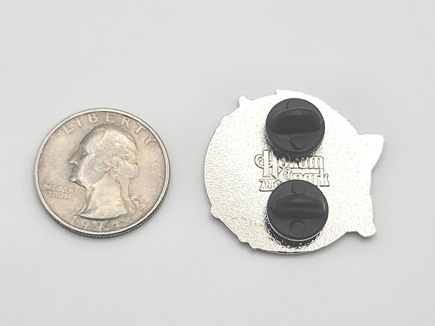 Mothman Enamel Lapel Pin | Chibi Cute Cryptid Pin | Point Pleasant West Virginia Legendary Cryptid Creature