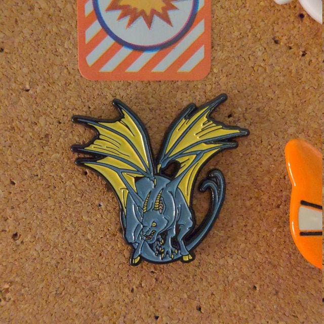 New Jersey Devil Pine Barrens Legend Cryptid Cuties Enamel Pin