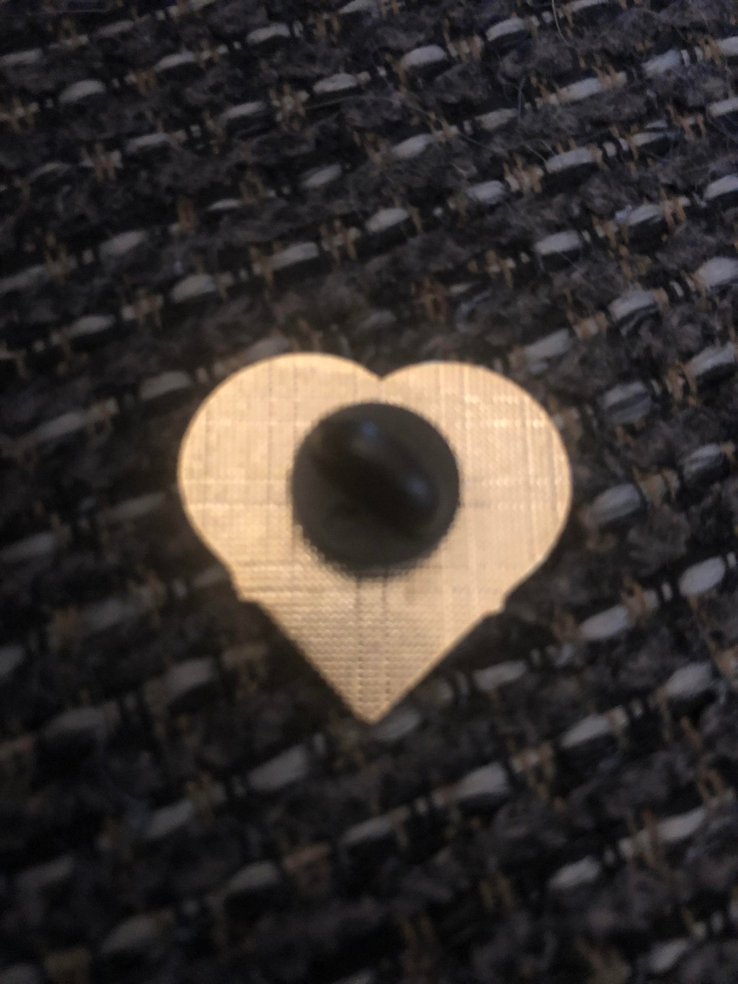 Philly Rainbow Pride Flag This Is Me Heart Shaped Enamel Pin BIPOC