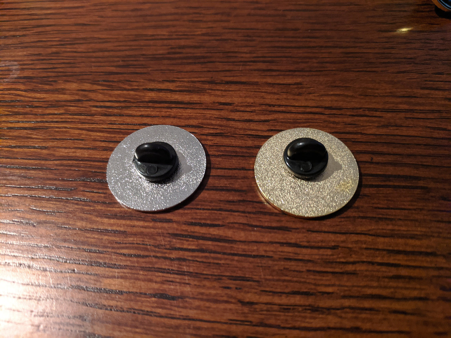 Xe Xem Pronoun Pin Silver or Gold 1-inch Round Hard Enamel | Nonbinary Gender Nonconforming Neo Pronoun Badge