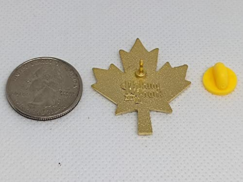 Gay Pride Rainbow Flag Canada Pride Canadian Maple Leaf Hard Enamel Pin for LGBTQ+ Pride | Pride Jewelry