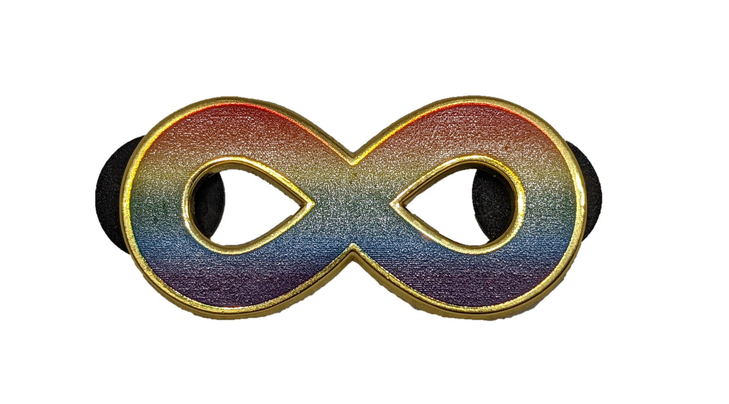 Autism Spectrum Infinity Symbol Hard Enamel Pin | Autism Acceptance Autistic Pride Neurodivergent Pin