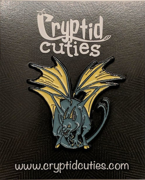 New Jersey Devil Pine Barrens Legend Cryptid Cuties Enamel Pin