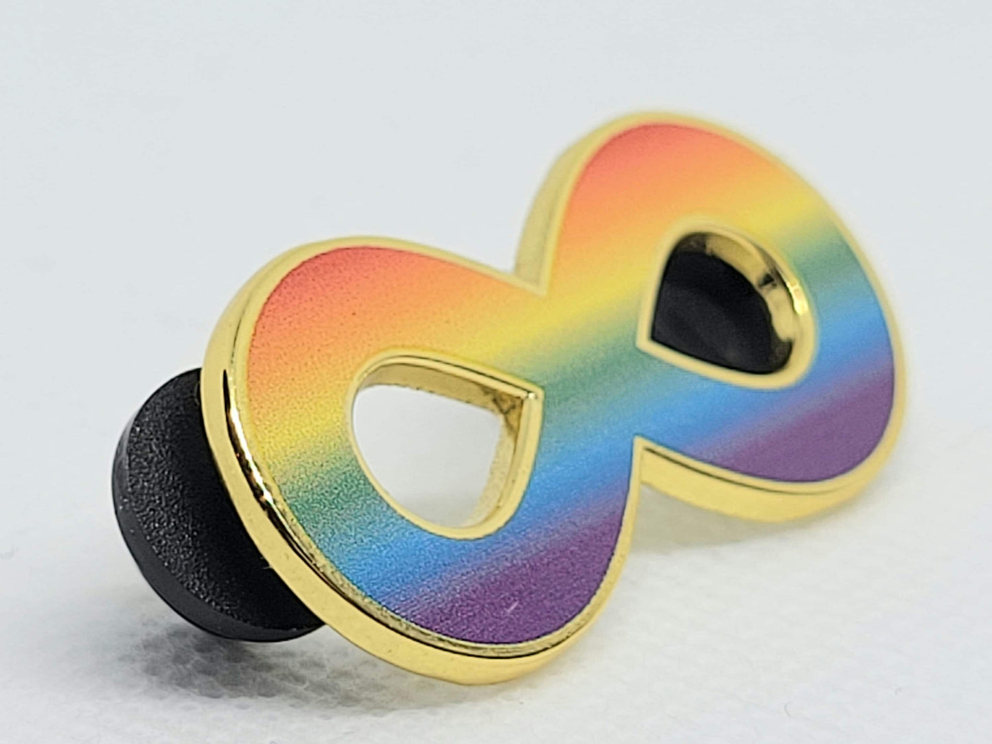 Autism Spectrum Infinity Symbol Hard Enamel Pin | Autism Acceptance Autistic Pride Neurodivergent Pin